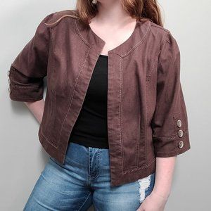 Cato Woman Cropped Blazer